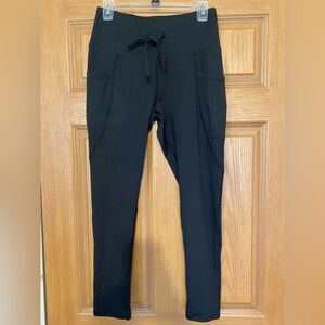 Sleek Black High-Waisted Leggings